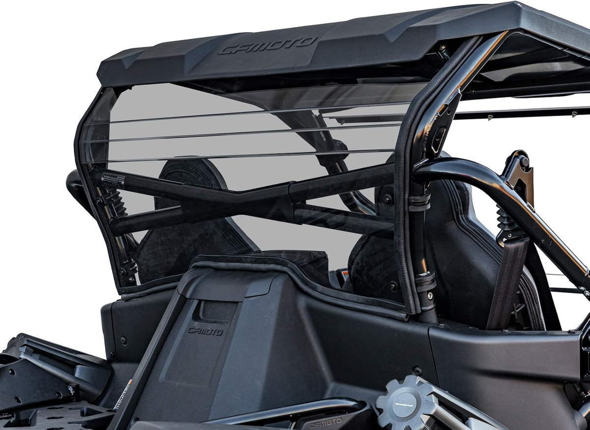 Lightly Tinted Non-Scratch Resistant 1/4 Thick Polycarbonate Rear Windshield B49312