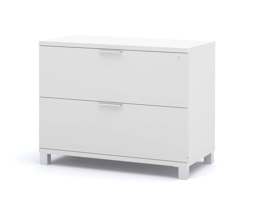 White Assembled Lateral File F29688