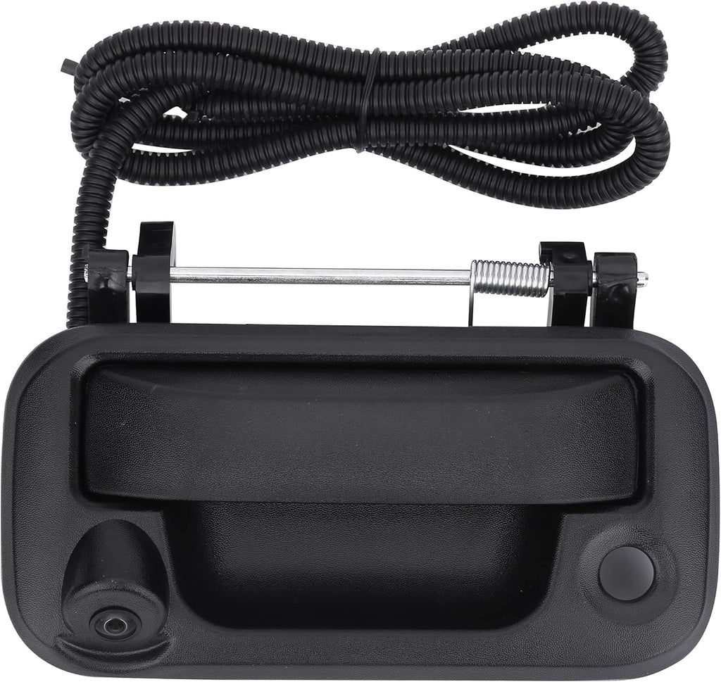 Black Tailgate Rear View Camera Handle Trim Bezel T1391
