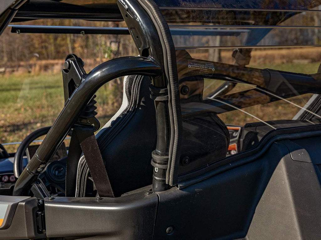 Lightly Tinted Non-Scratch Resistant 1/4 Thick Polycarbonate Rear Windshield B49312