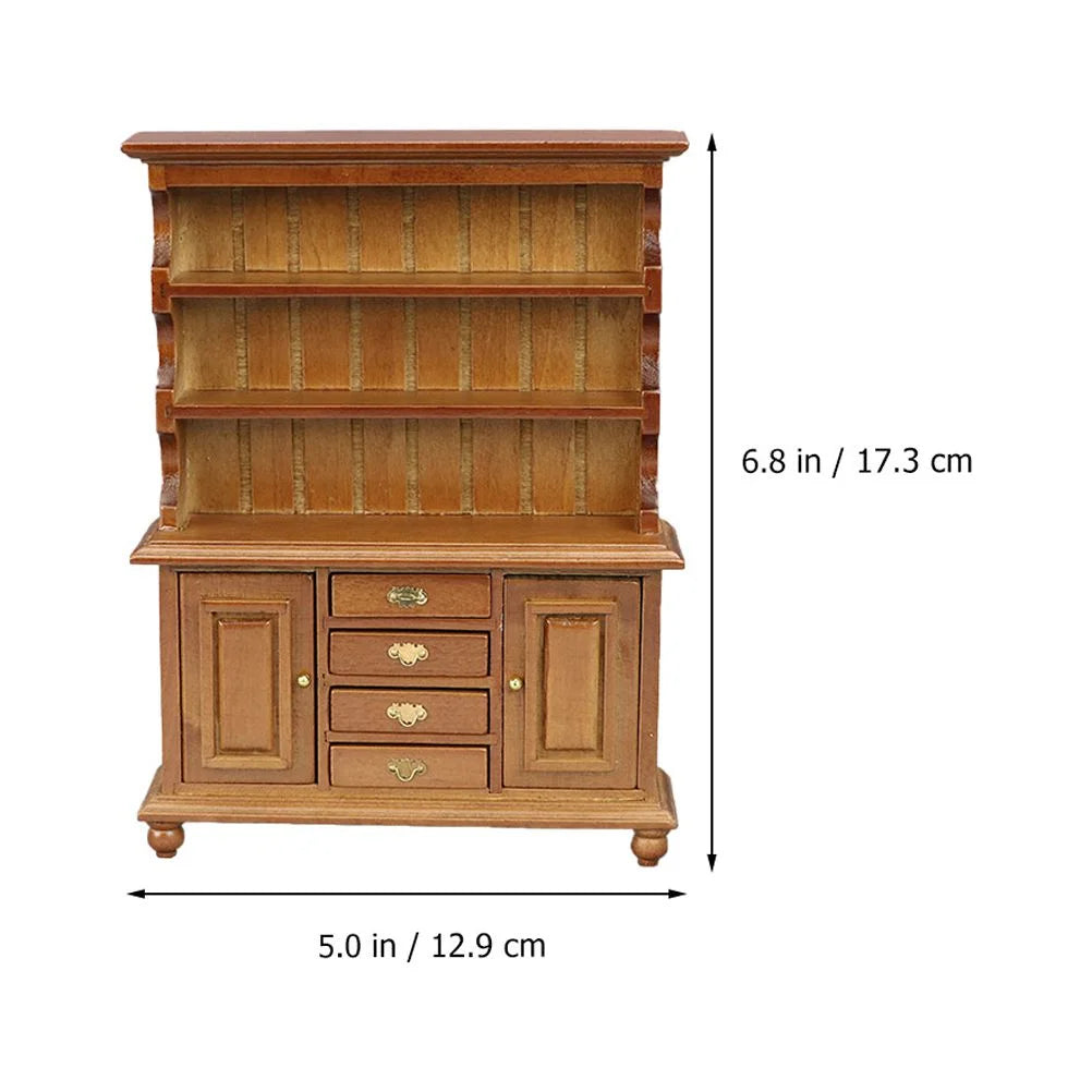 Wooden Craft Mini Cabinet Toy F729