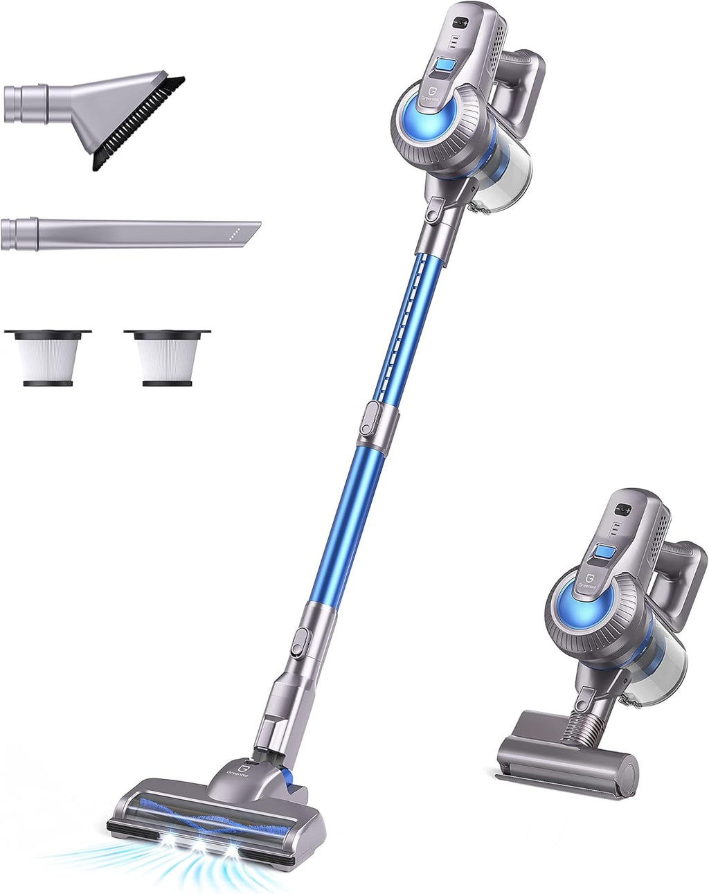 Cordless Stick Vacuum 4 in 1 with LED Headlights I548162