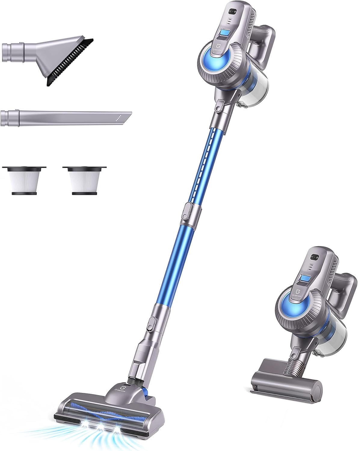 Cordless Stick Vacuum 4 in 1 with LED Headlights I548162