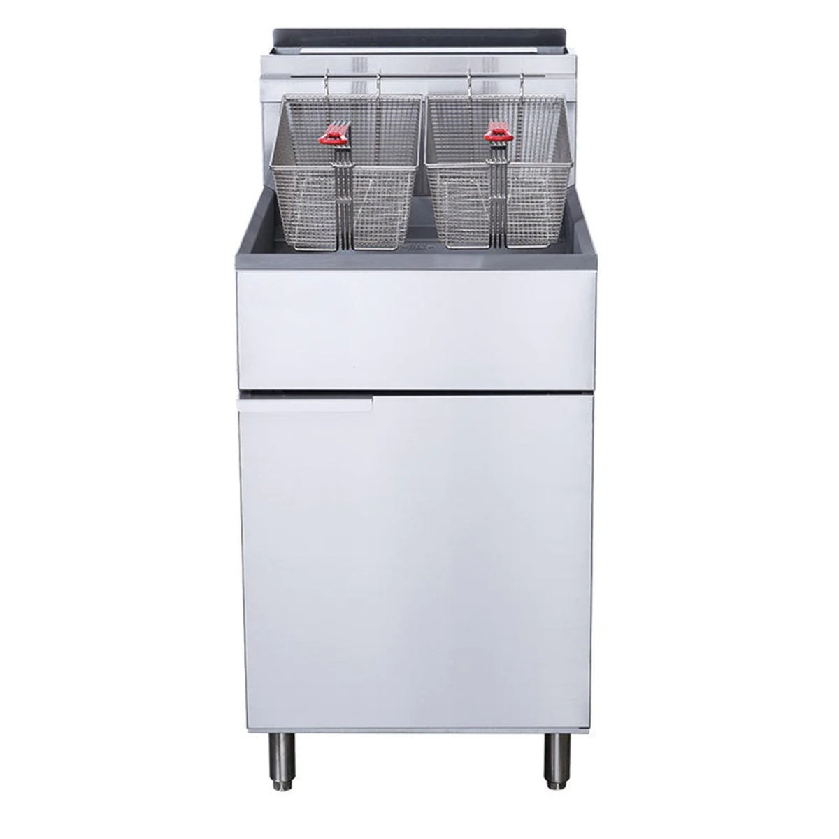 70lb. LP Gas Deep Fryer with 5 Tube Burners R1138