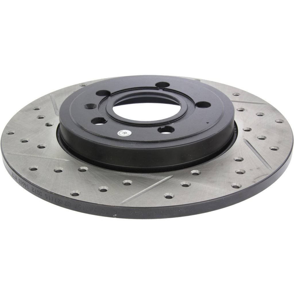 Slotted & Drilled Sport Brake Rotor C396