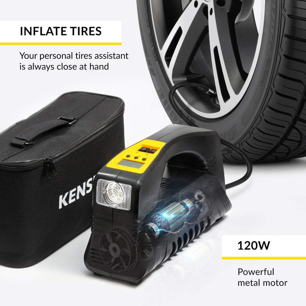Portable Tire Inflator Air Compressor Pump S26935