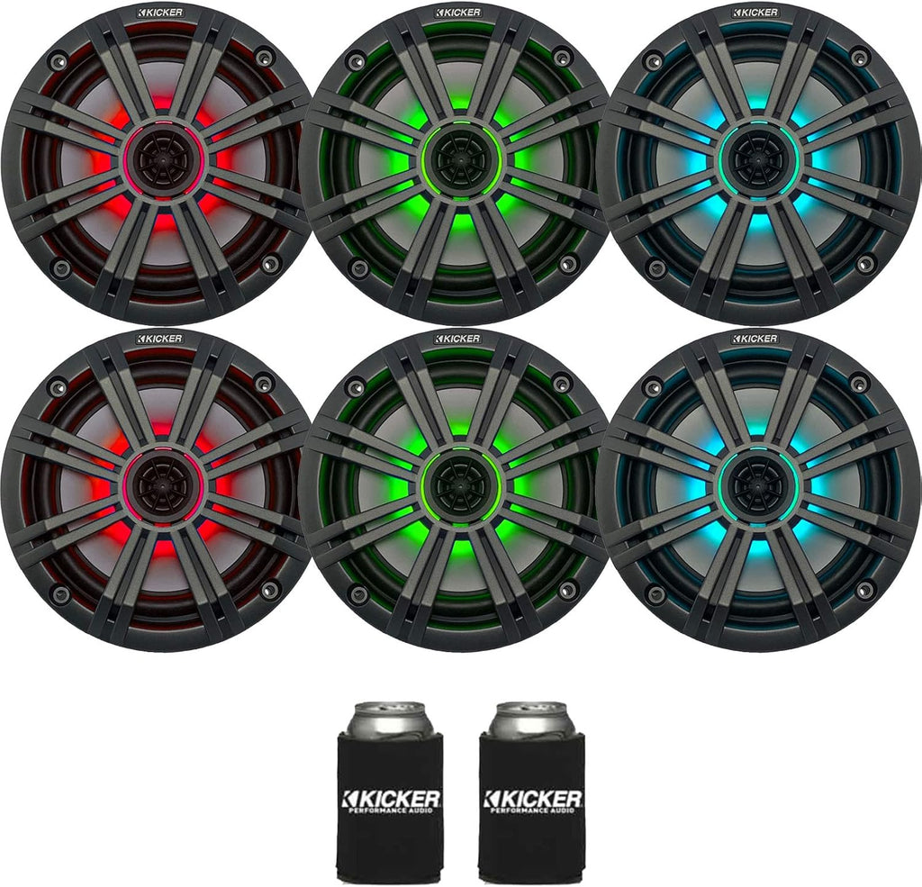 6.5" Marine Speakers (3 Pair) White OEM Replacement Speakers I927975