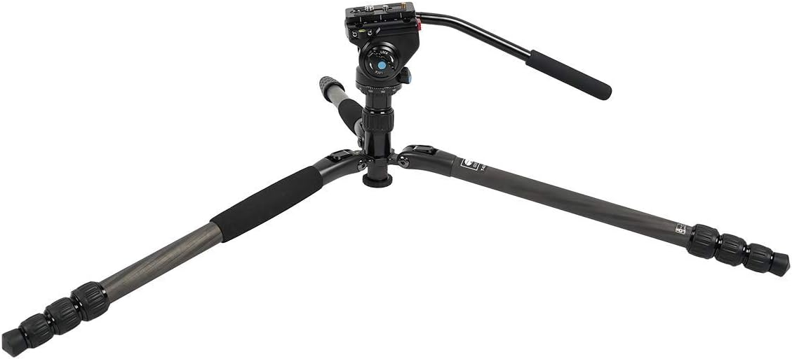 Carbon Fiber Tripod with Fluid Video Head M450829