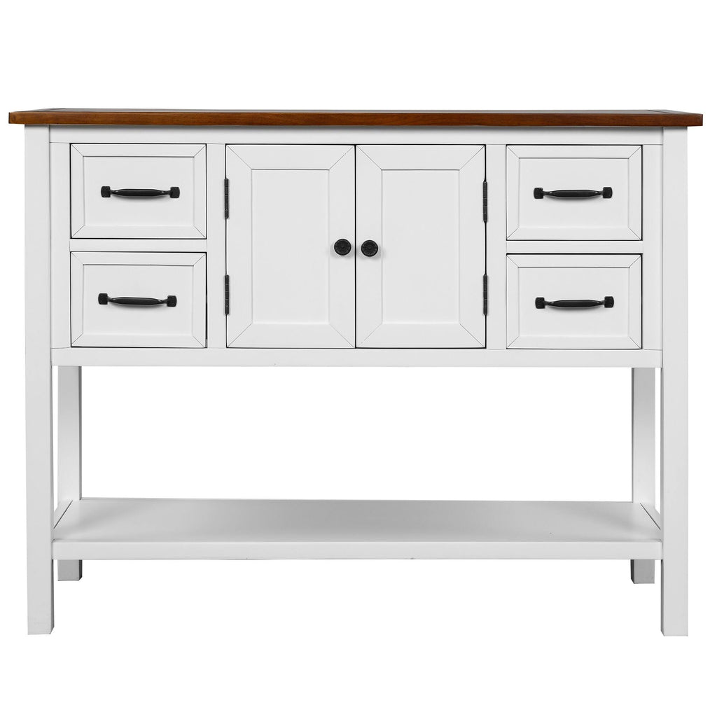 White Console Table K34226