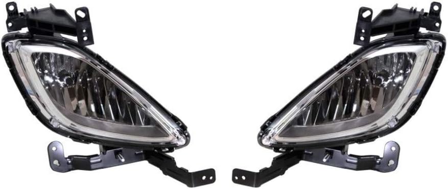 Fog Light Pair for Hyundai Elantra 2011 2012 2013 U585