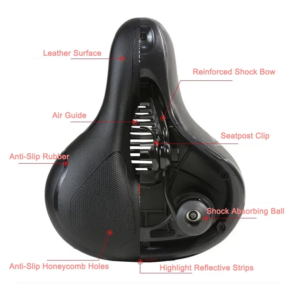 Bike Seat Saddle Cushion Water-Resistant for MTB Mountain Road Bike X799902