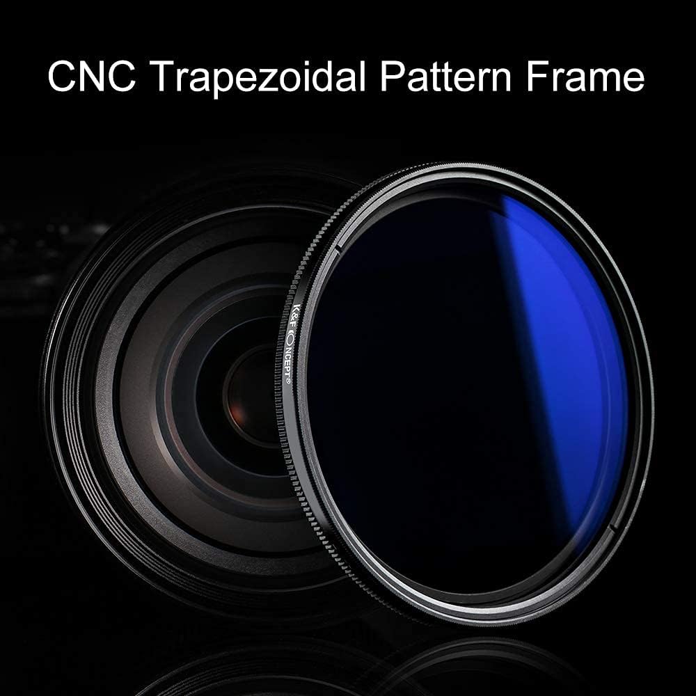 49mm Variable Neutral Density Filter ND2-ND400 9 Stops Pack of 2 Y3597