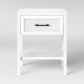 White End Table with Drawer F3940