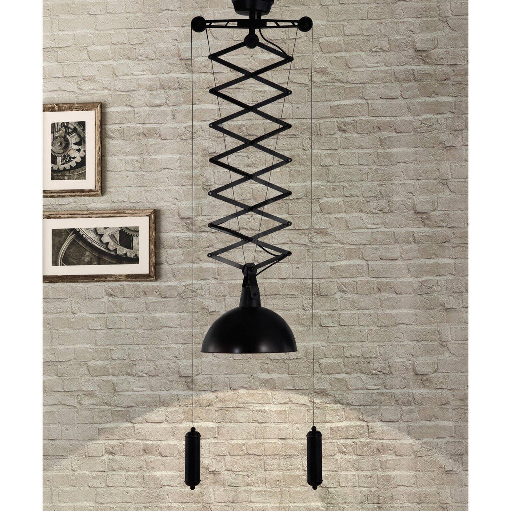 Emerald Antique Black Gold Ceiling Lamp S321368