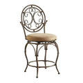 Bronze Counter Height Barstool Z1503