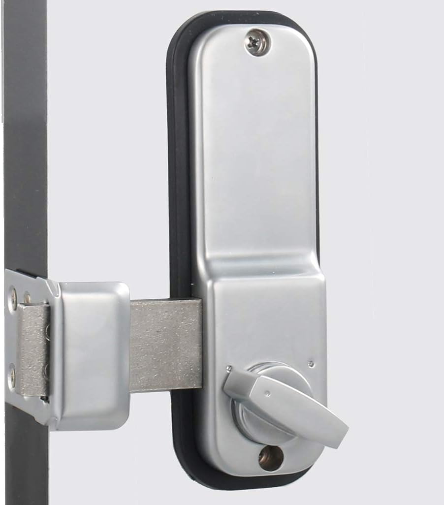 Combination Door Lock Satin Chrome Pack of 2 I647525
