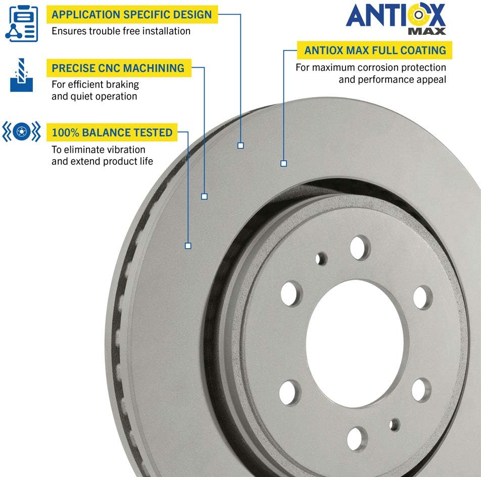 Front Brake Rotor Pack of 2 I27163