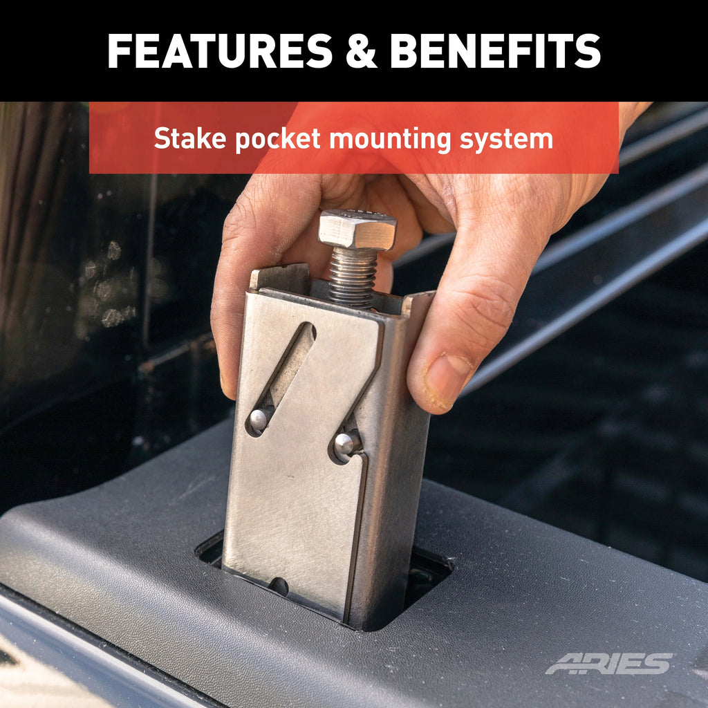 Black Aluminum Truck Headache Rack Cab Protector I14375