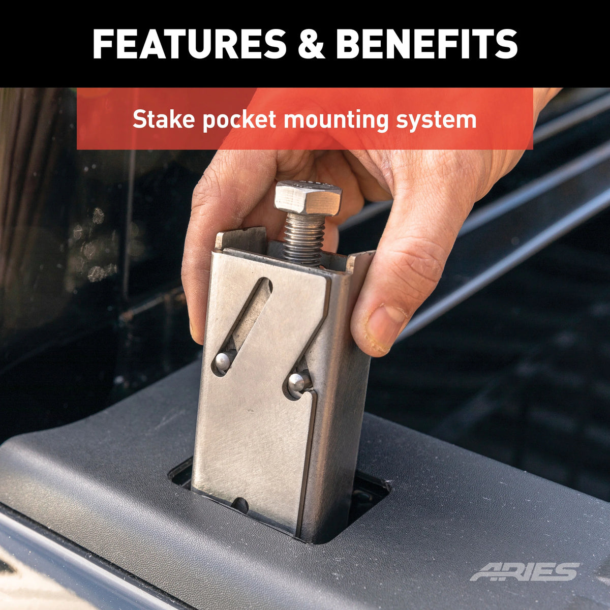 Black Aluminum Truck Headache Rack Cab Protector I14375