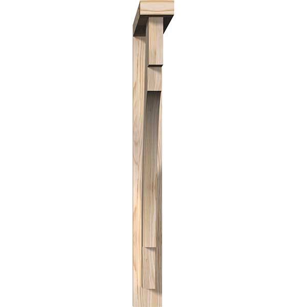 3 1/2x22W x 26x22D x 34x22H Douglas Fir Smooth Bracket O52906