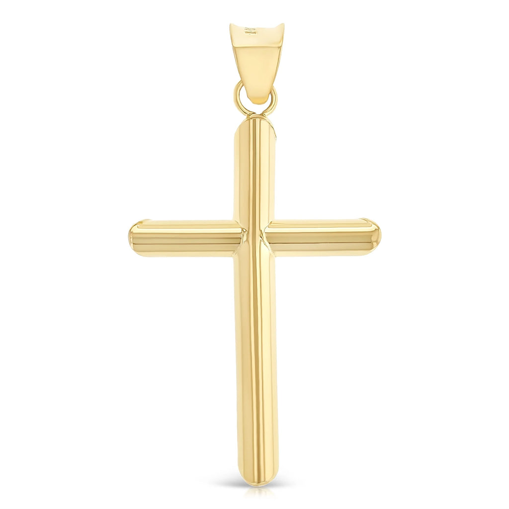 14K Yellow Gold Cross Pendant N480492