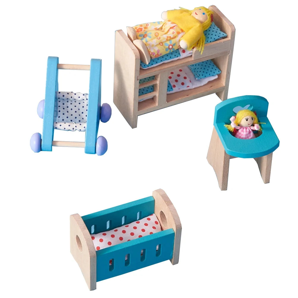 Wooden Mini Furniture Educational Toys O46652