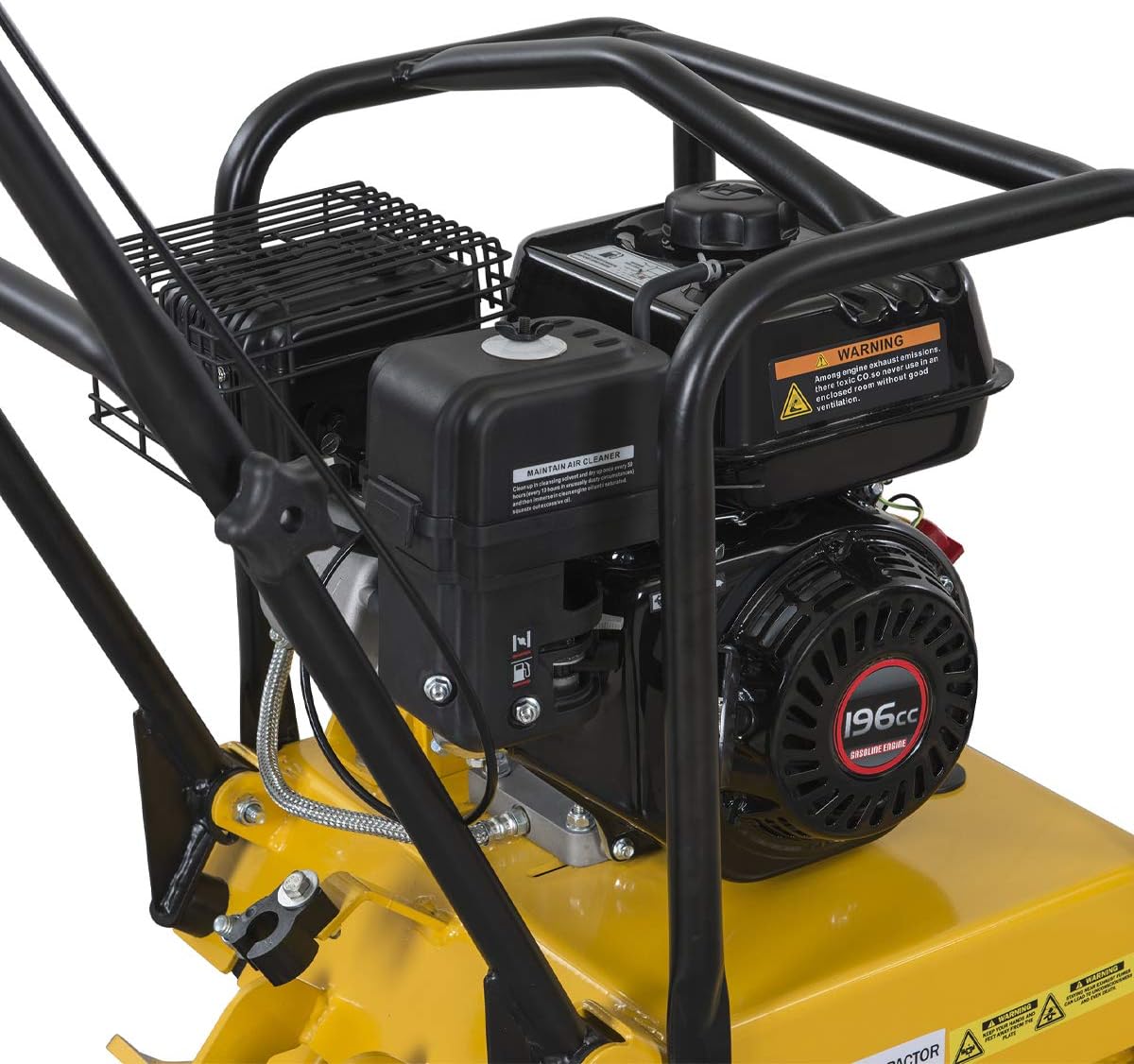 6.5hp Walk Behind Plate Compactor with Foldable Handle W4209