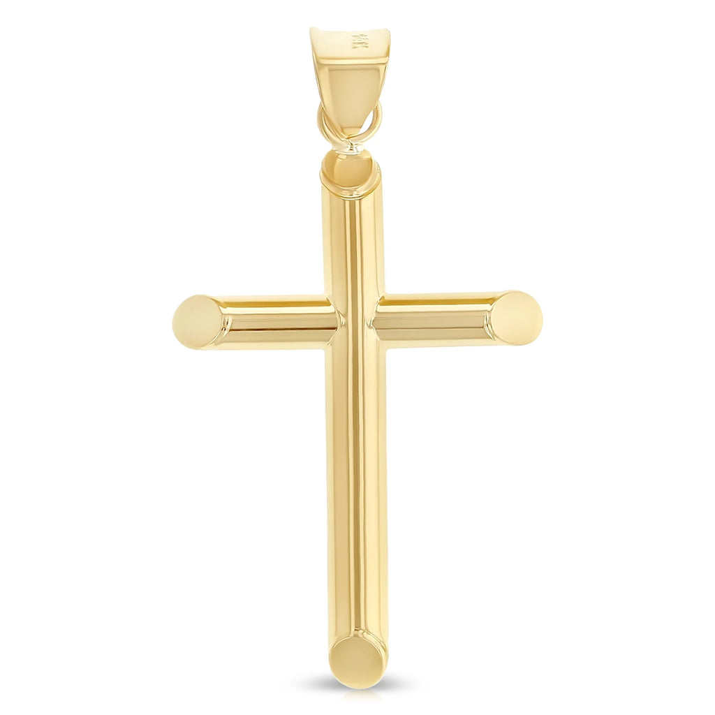 14K Yellow Gold Cross Pendant N480492