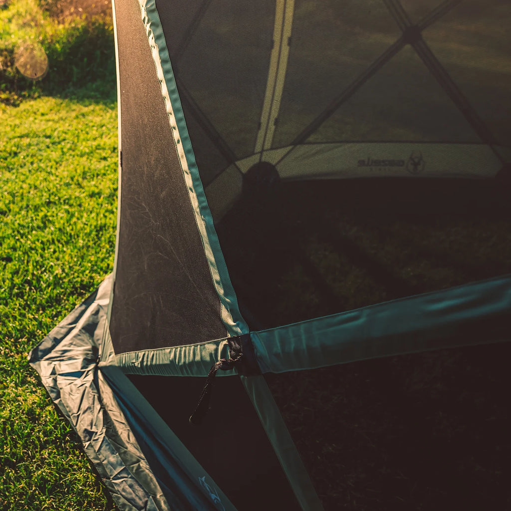 6-Sided Pop-Up Hub Screen Tent Alpine Green E7586