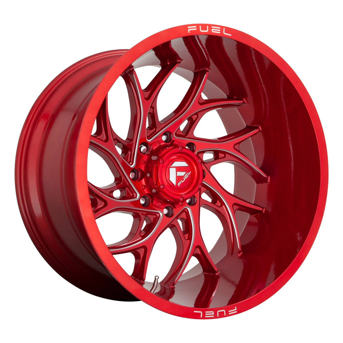 20x9 6x135 1mm Candy Red Milled Runner W423345