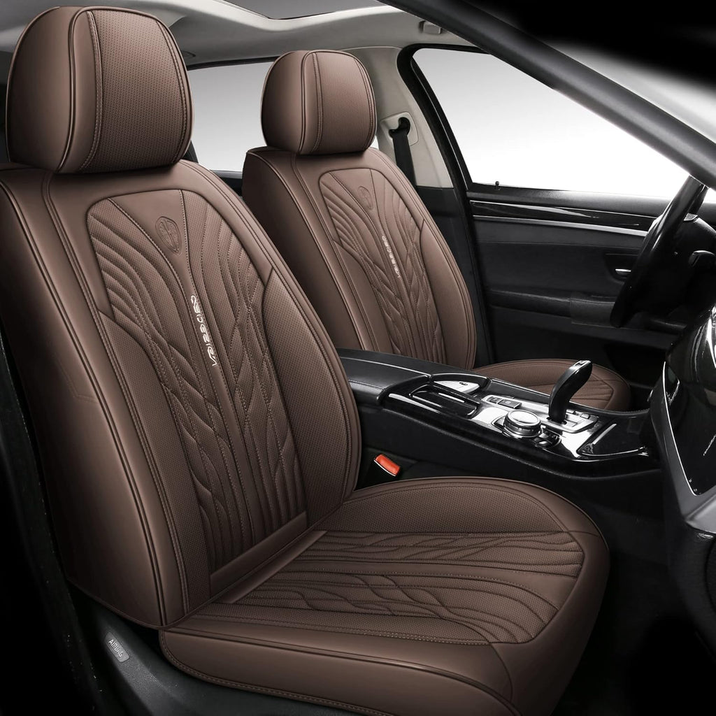 Faux Leather Full Set Car Seat Covers D1574