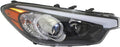 Headlight Assembly for Kia Forte Forte5 2014 2015 2016 Passenger Side Halogen L95024