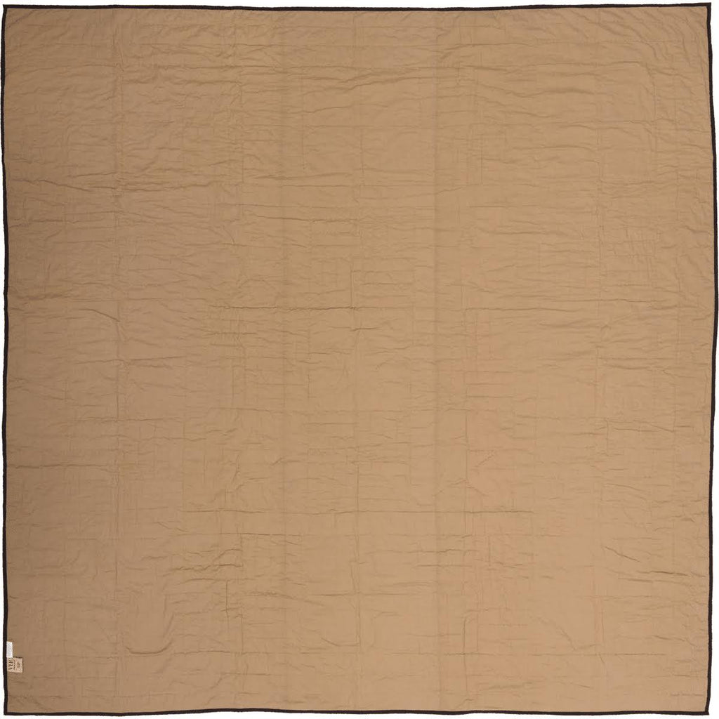 Black Check California King Quilt S650140