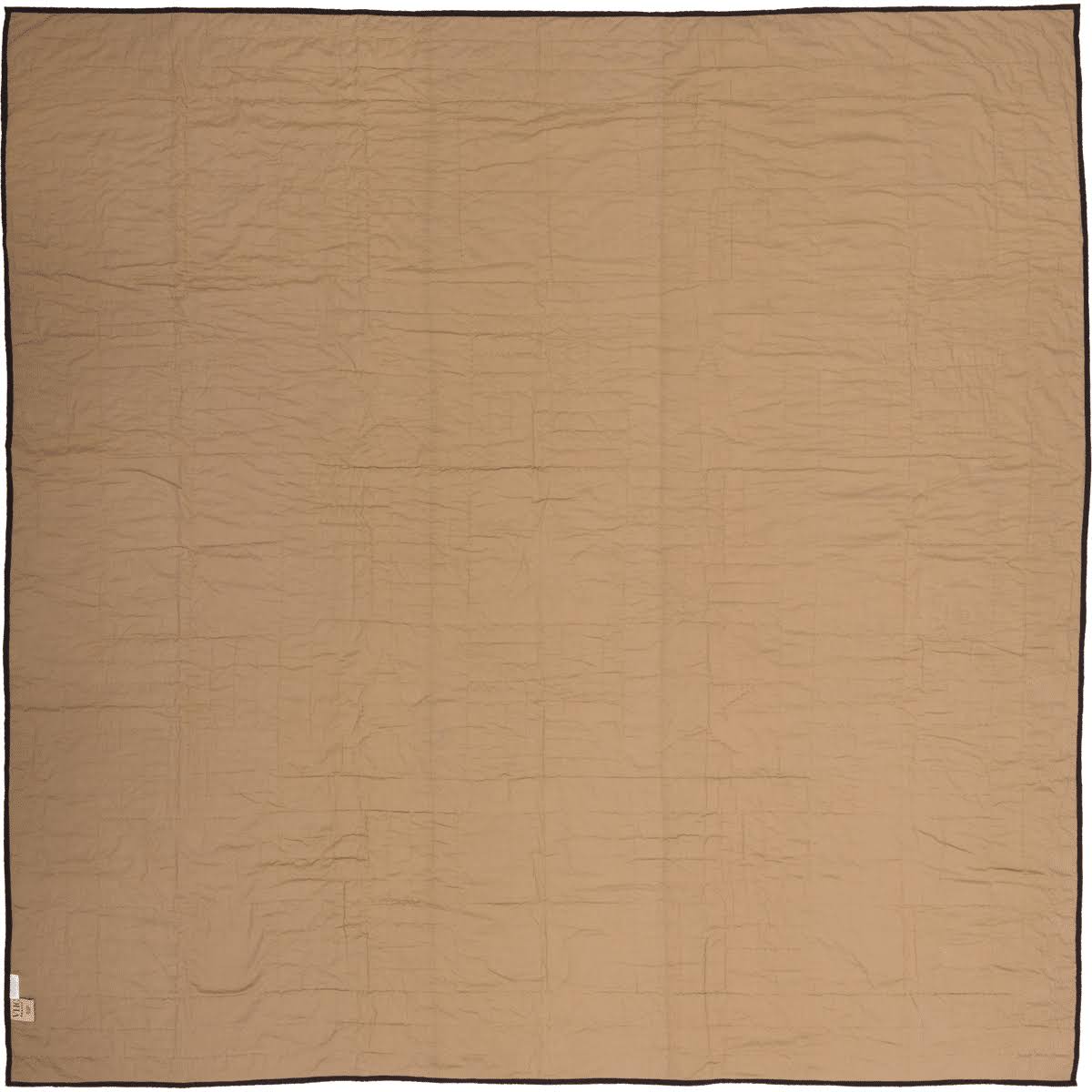 Black Check California King Quilt S650140