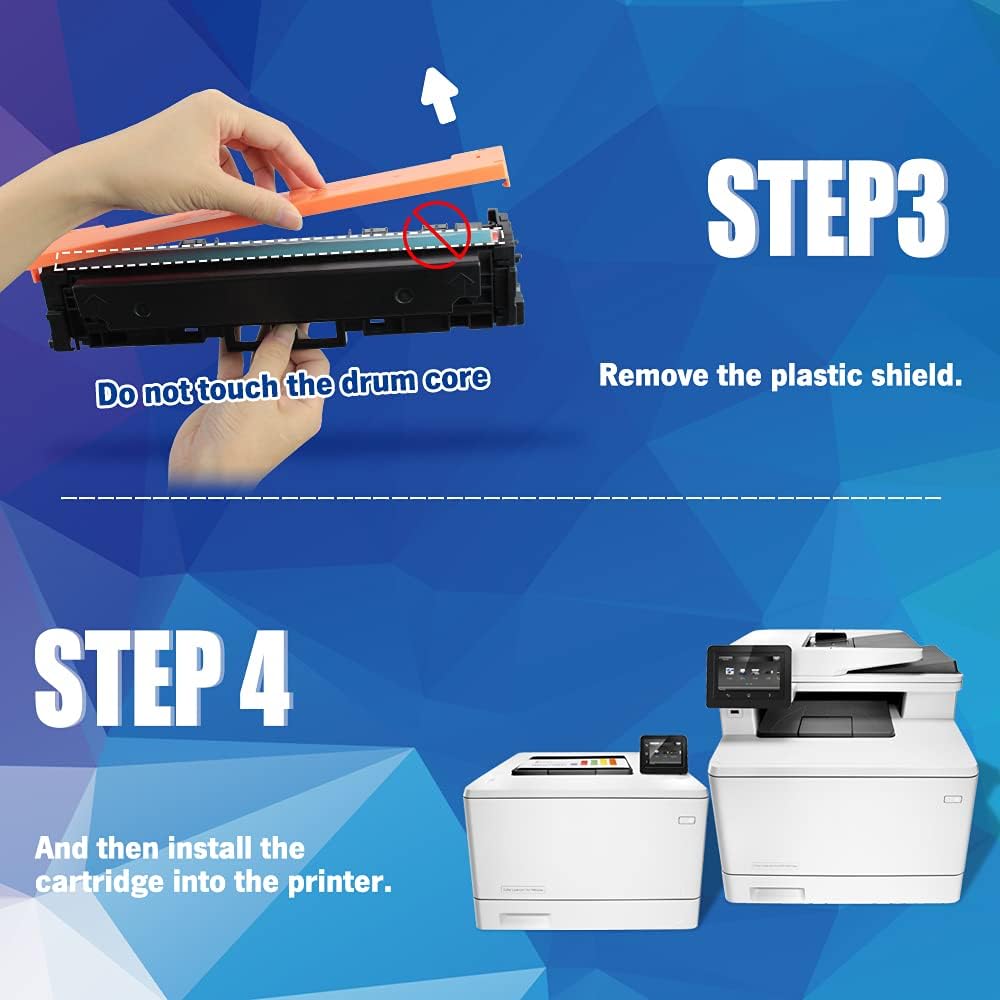 2PK Black Toner Cartridge for HP 410A 410X CF410A P24184