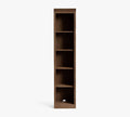 Brown Wash Narrow Bookcase J24448
