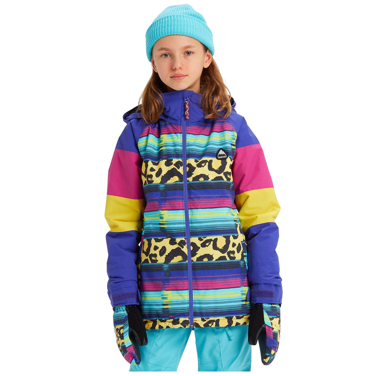 Girls Leopardy Cat Multi Jacket C699