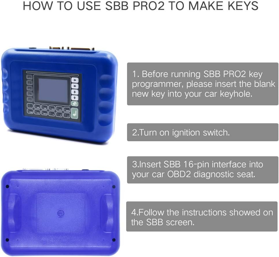 Car Key Programmer with CD Scanner U13421