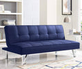 Navy Blue Convertible Sofa G71731