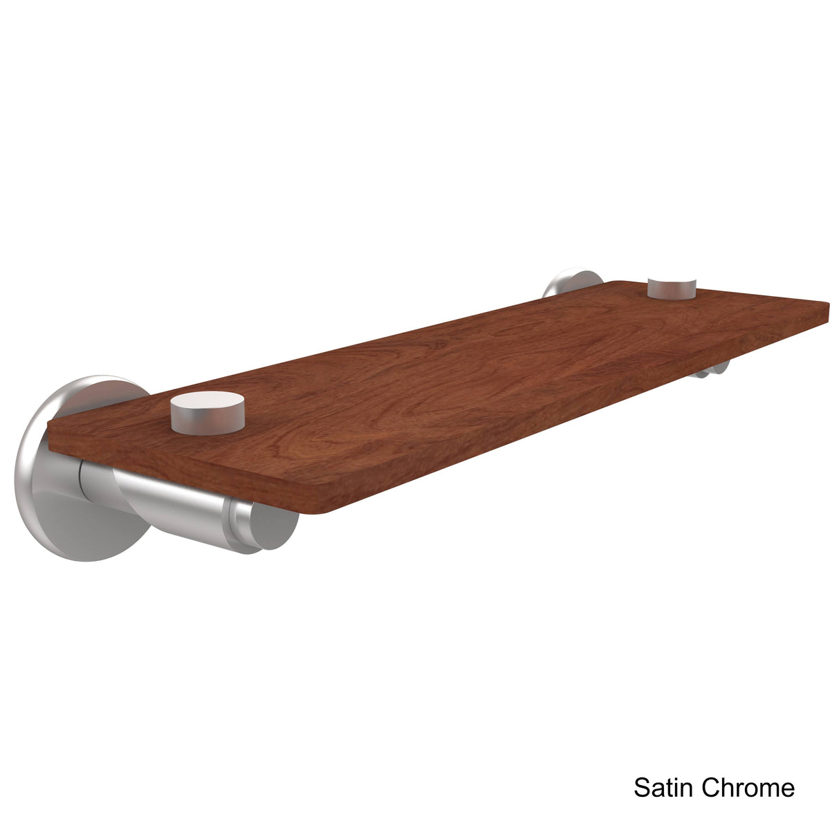 Matte Black Solid Ironwood Shelf V37906