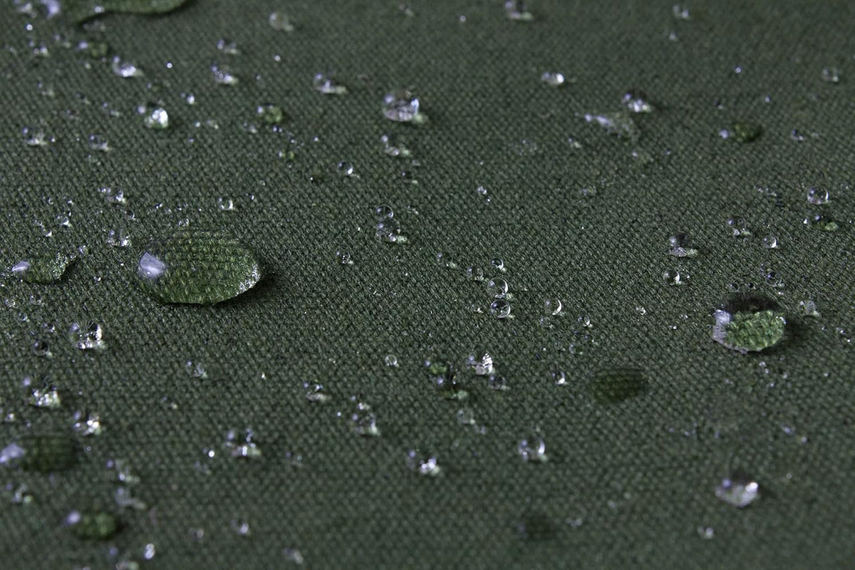 10' x 16' Green Canvas Tarp 12oz Pack of 2 W367