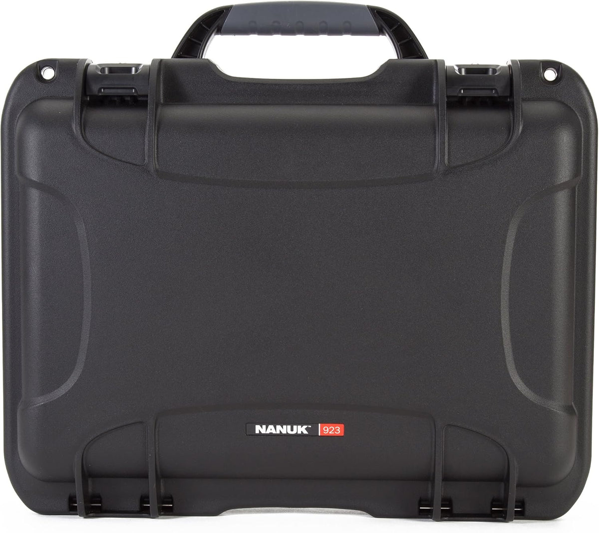 Black Waterproof Hard Case with Padded Dividers and TSA Approved Travel Lock Latches V43572