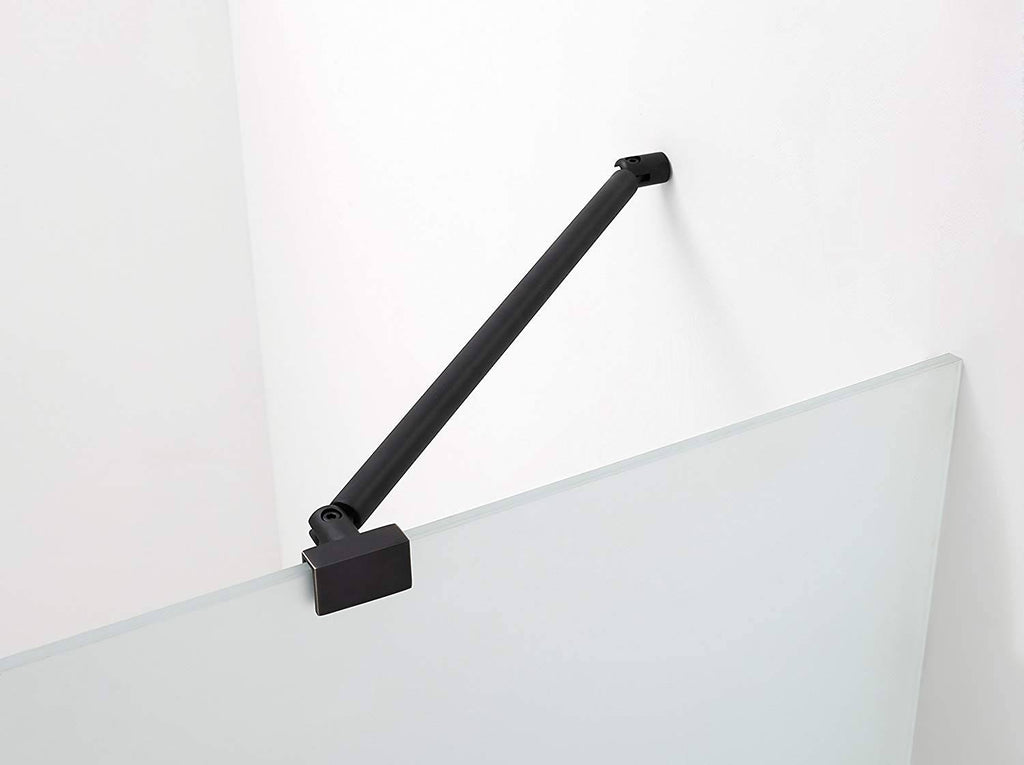 72x22 High x 36x22 Wide Hinged Frameless Shower Door Oil Rubbed Bronze A473