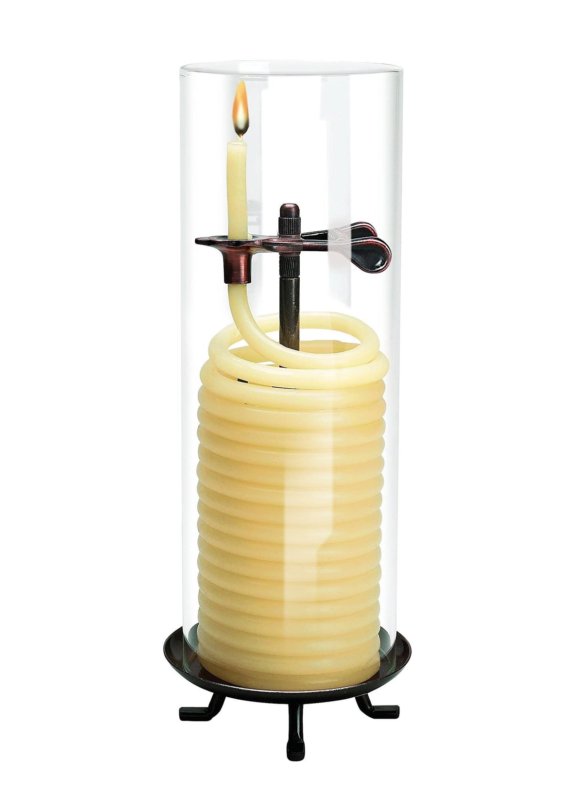 Citronella Candle, Glass Cylinder, Beeswax K5044