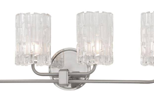 4 Light Polished Chrome Bath Bracket X99548