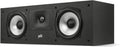 Compact Center Channel Speaker with 1 Terylene Tweeter and Dual 5.25 Woofer, Midnight Black B3861