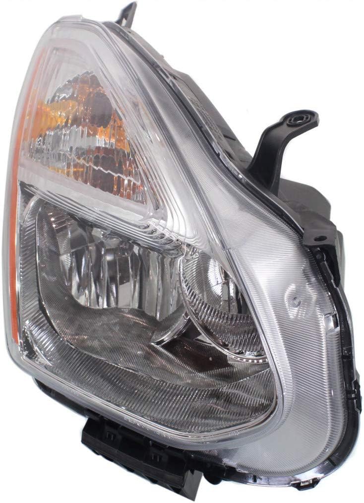 Headlight Assembly for 2011 2012 Nissan Rogue Passenger Side Halogen B338901