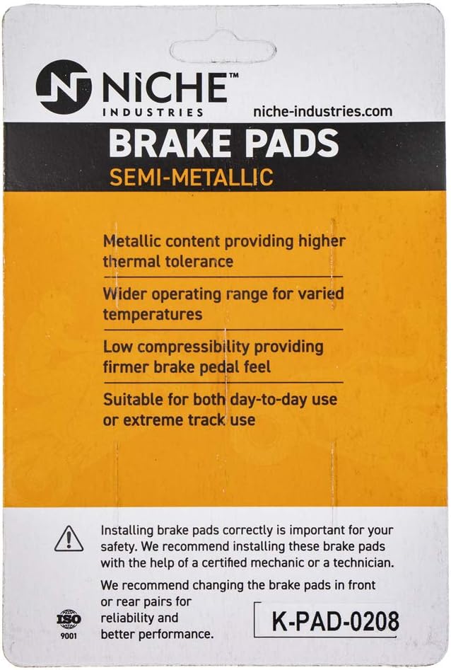 Brake Pad Set Semi-Metallic Pack of 2 R6709