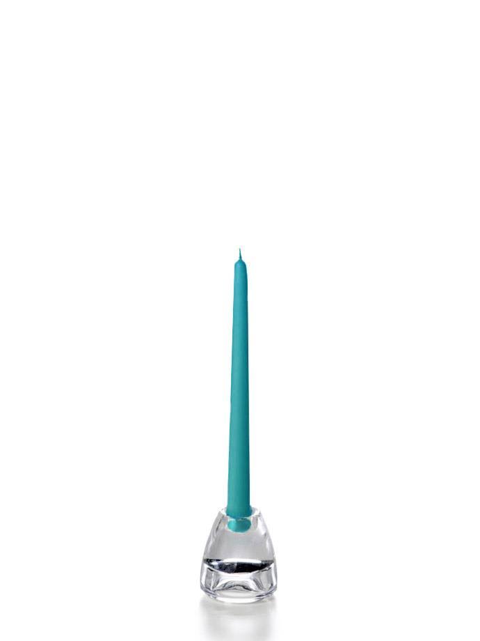 Turquoise Taper Candles Set of 144 D3599
