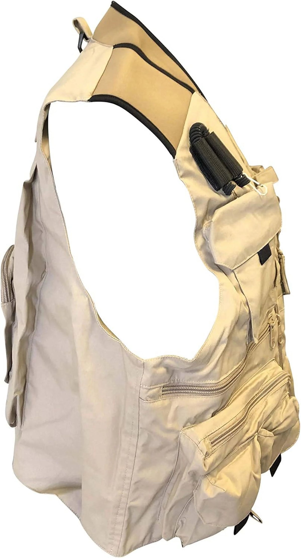 Fishing Gear Vest with 24 Pockets and Neoprene Shoulder A15366